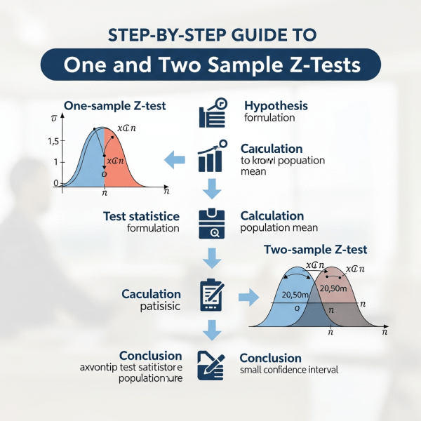 Step-by-Step Guide to One and Two Sample Z-Tests